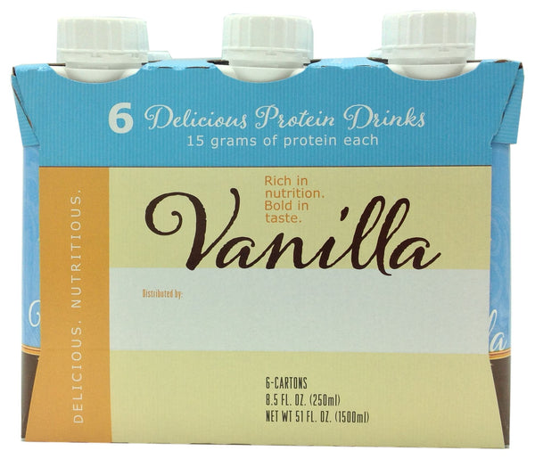 #Flavor_Vanilla, 8.5 fl oz #Size_6 pack