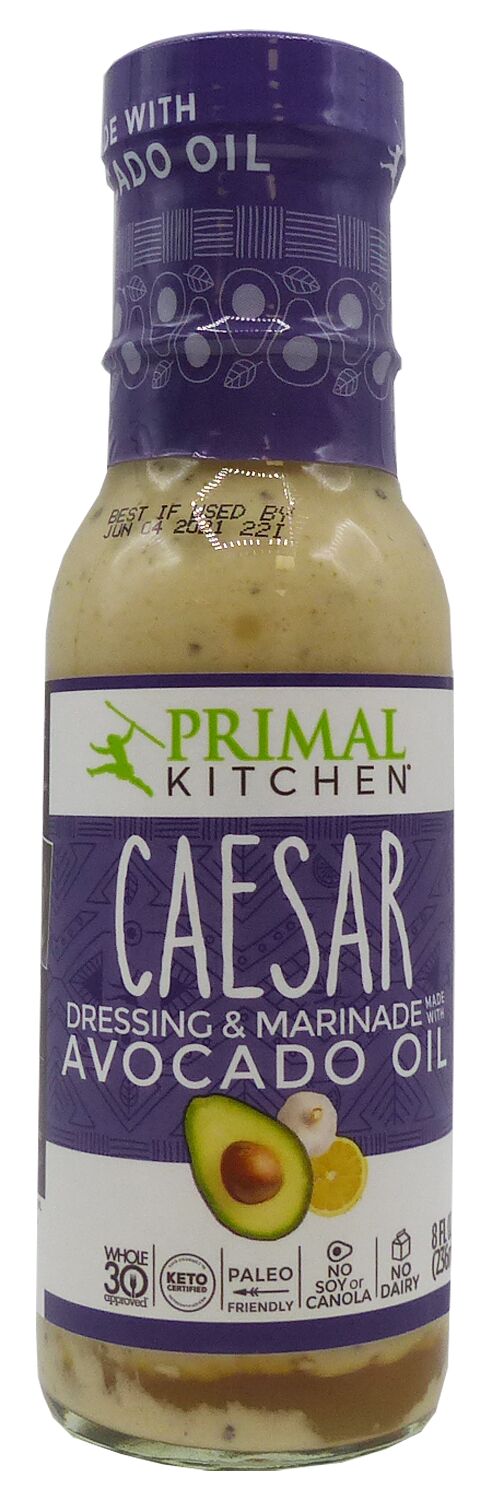 Primal Kitchen Caesar Dressing & Marinade Made with Avocado Oil 8