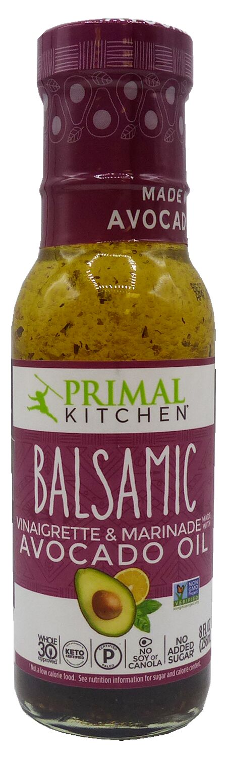 Primal Kitchen Ranch Salad Dressing & Marinade made with Avocado Oil,  Whole30 Approved, Paleo Friendly, and Keto Certified, 8 Fluid Ounces