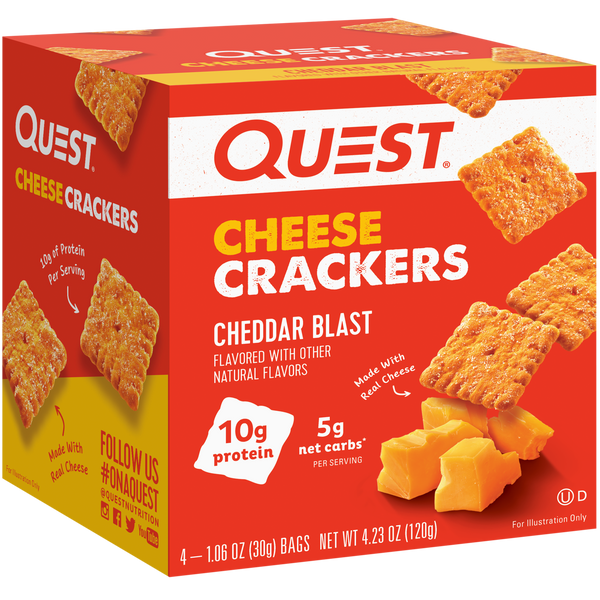 Quest Nutrition Cheese Crackers 