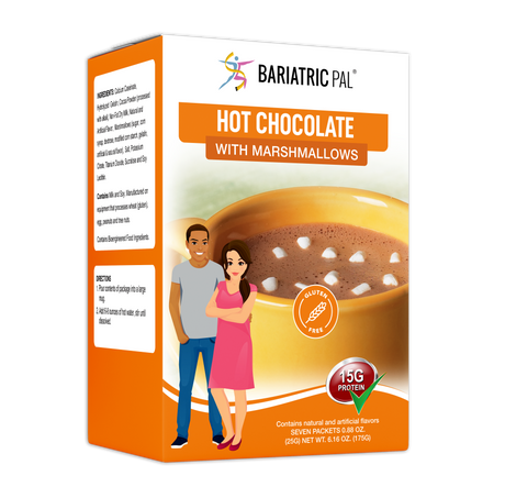 BariatricPal Hot Chocolate Protein Drink - Hot Chocolate with Marshmallows
