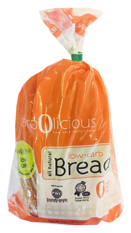 Carbolicious Low Carb Bread 16 oz - One Loaf (16 oz)