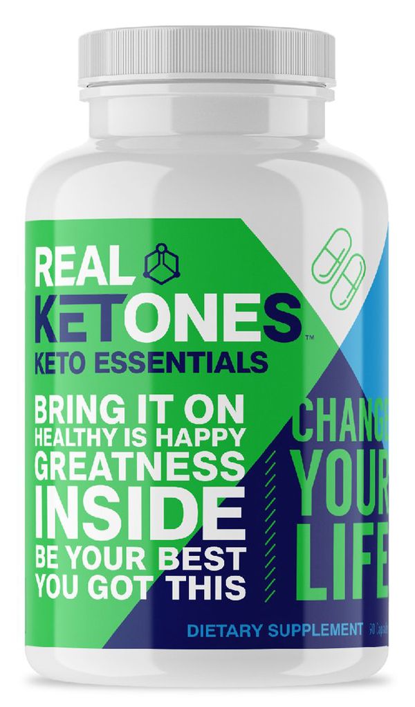 Real Ketones Shaker Bottle with Blending Ball