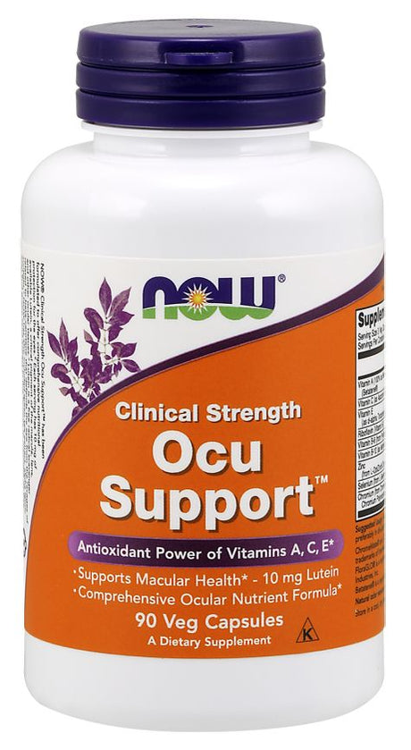 NOW Ocu Support 90 veg capsules (CLEARANCE: Best by November 30, 2026)
