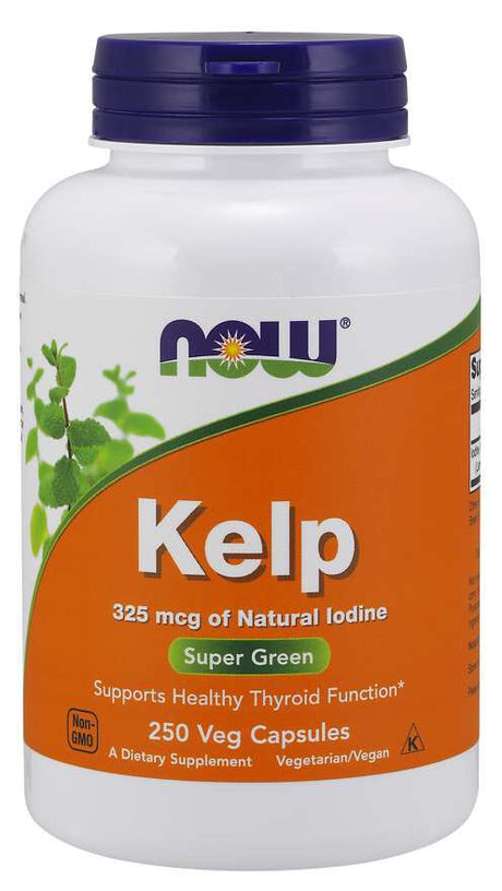 NOW Kelp, 250 gélules végétales