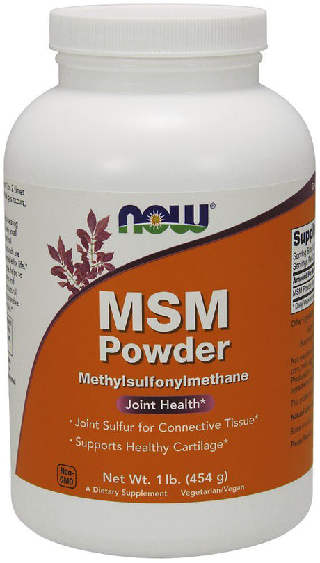 NOW MSM en Polvo - 1 lb (454 g)