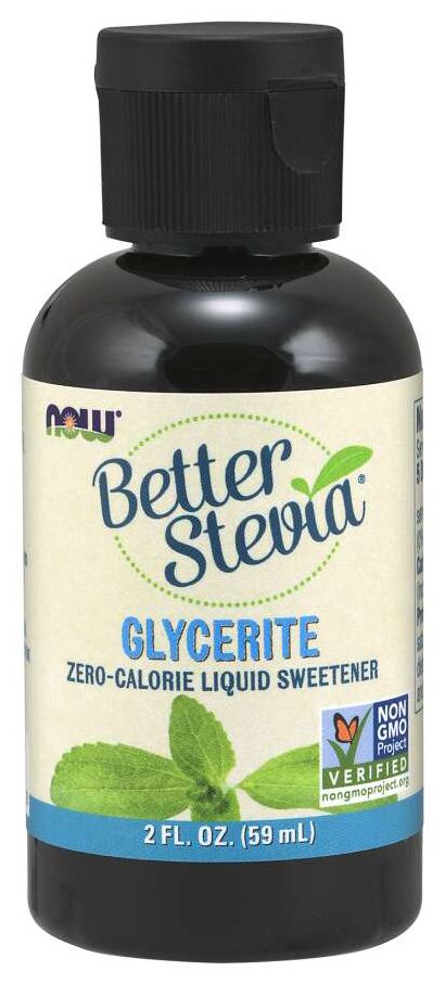 NOW Better Stevia Glycerite, sin alcohol - 2 fl oz