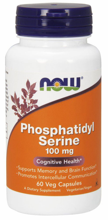 NOW Phosphatidyl Serine 100mg - 60 veg capsules