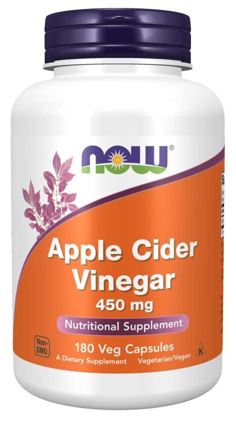 NOW Apple Cider Vinegar 180 capsules 
