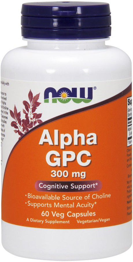 NOW Alpha GPC 60 veg capsules