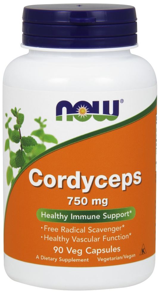 NOW Cordyceps 90 veg capsules 