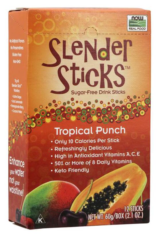 NOW Slender Sticks Sugar Free Drink Sticks
