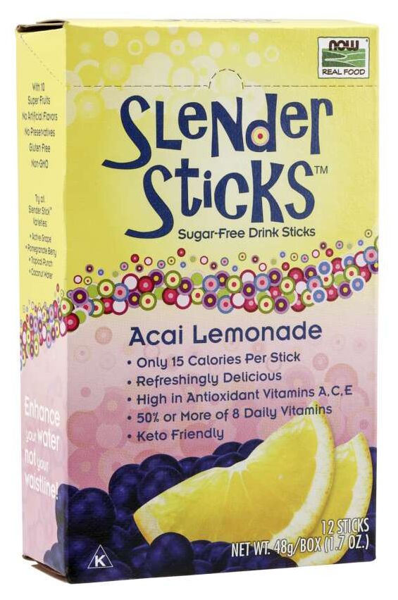 NOW Slender Sticks Sugar Free Drink Sticks