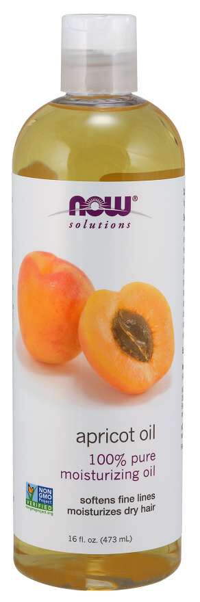 NOW 100% Pure Apricot Oil - 16 fl oz bottle