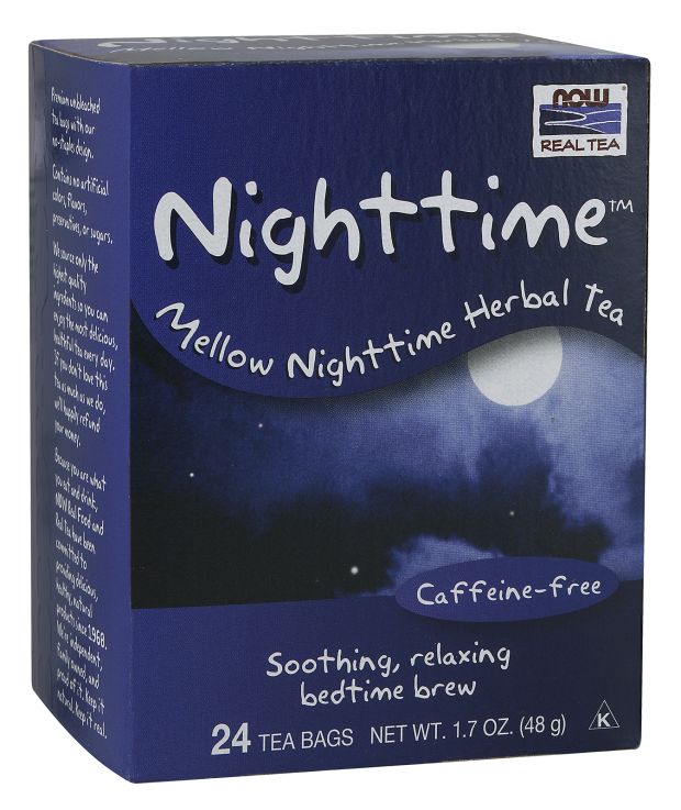 NOW Nighttime Herbal Tea 24 bags 