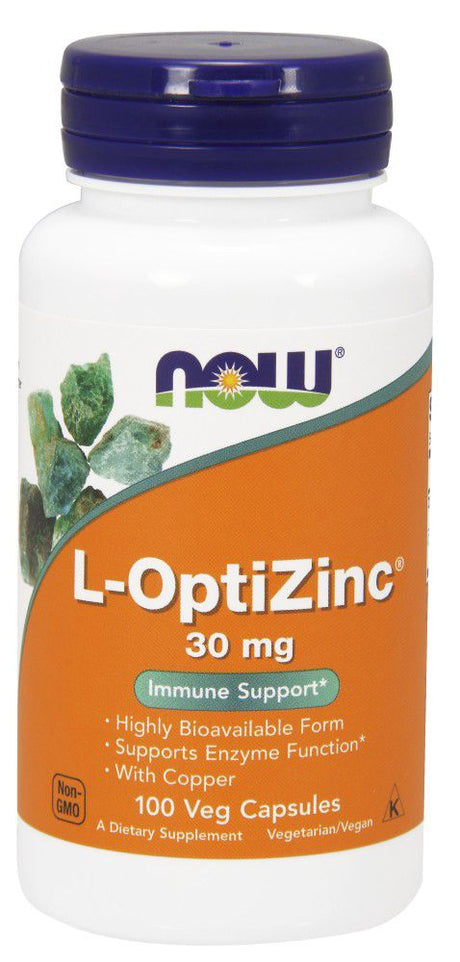 NOW L-OptiZinc 100 capsules