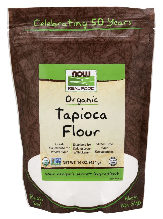 NOW Tapioca Flour 16 oz. 