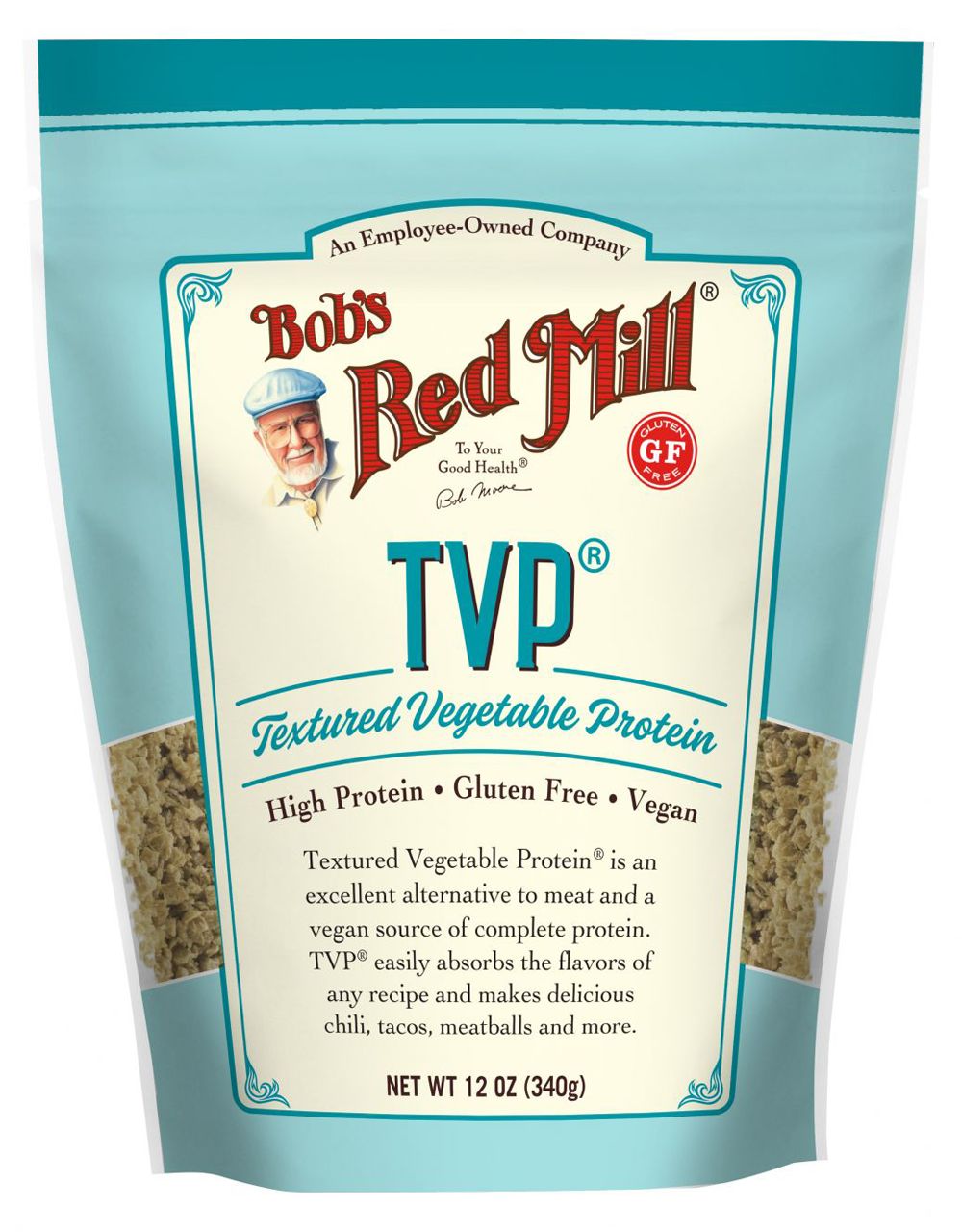 For pokker nevø Glow Bob's Red Mill Textured Vegetable Protein 12 oz. by Bob's Red Mill -  Exclusive Offer at $4.49 on Netrition
