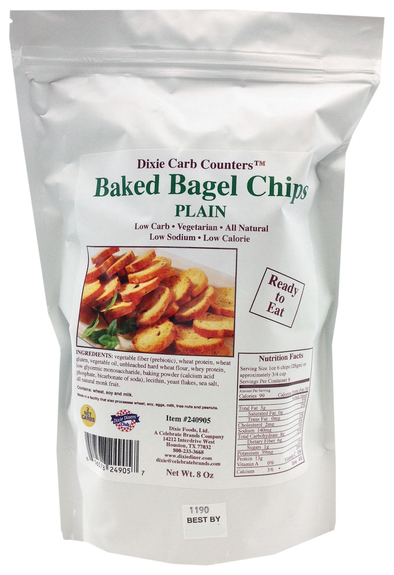 Dixie USA Carb Counters Baked Bagel Chips
