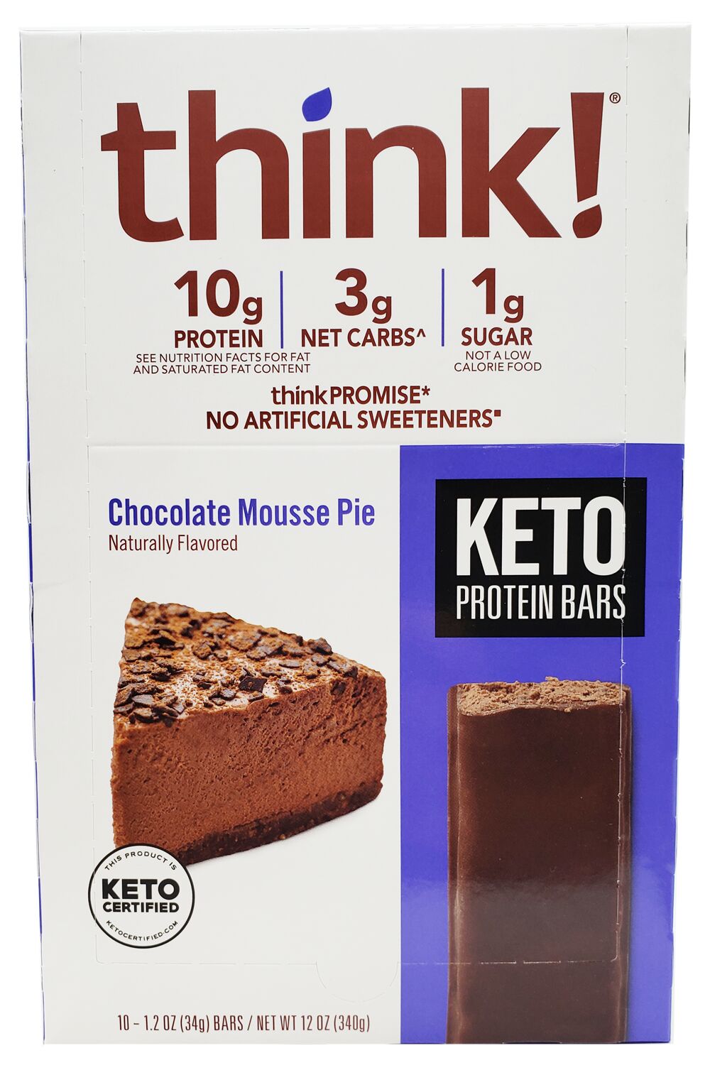 Think! Keto Protein Bars by Think! - Exclusive Offer at $27.49 on