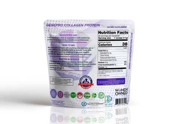 GENEPRO Collagen Protein Powder - Unflavored 