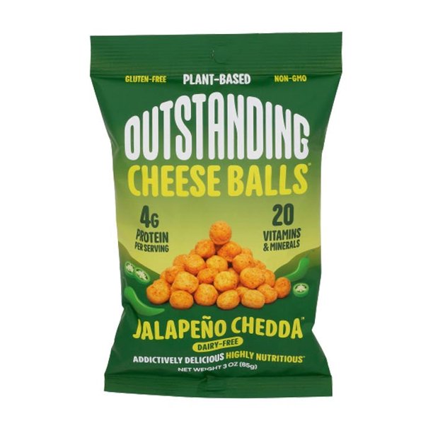 Cheese Balls by Outstanding Foods - Plant Based & Dairy-Free! 