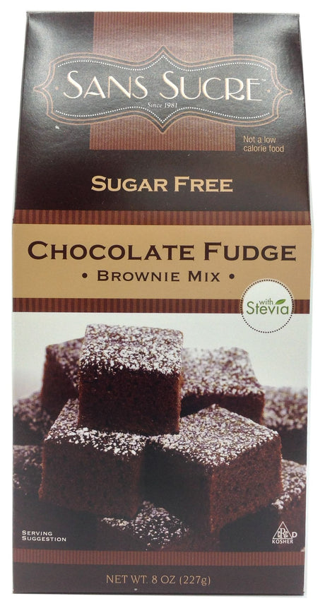 Mezcla para brownies sin azúcar - Dulce de chocolate sin azúcar / 8 oz.