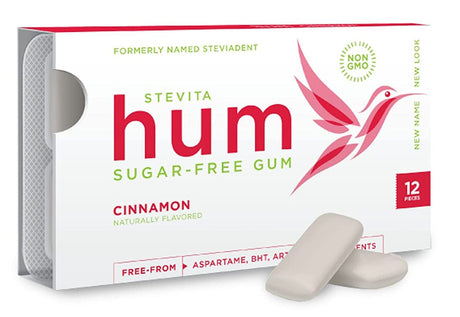 Chicle sin Azúcar Stevita Hum - Canela / Un paquete