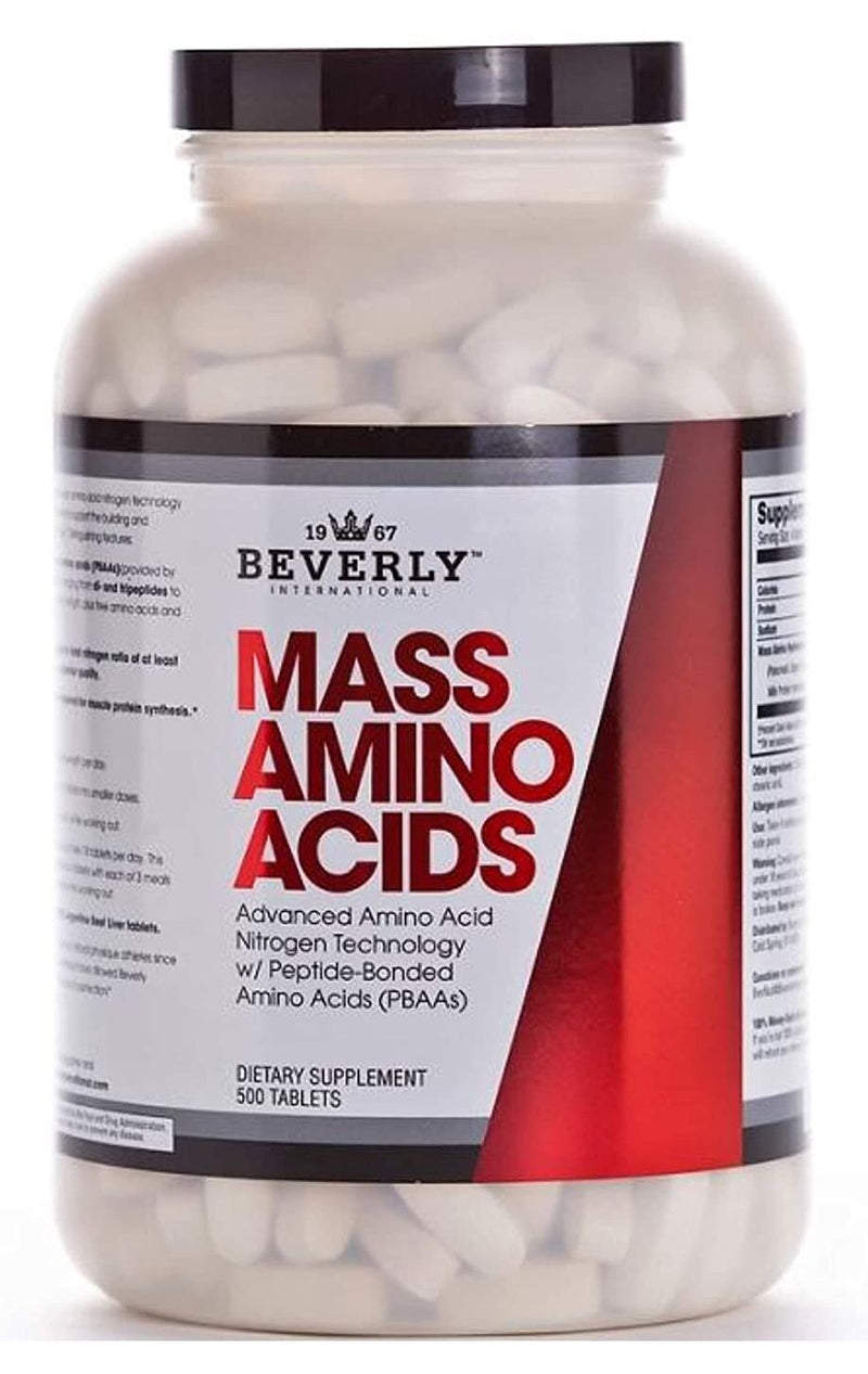 Beverly International Mass Amino Acid Tablets 500 tablets 