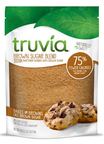 Truvia Brown Sugar Blend, Mix of Stevia Sweetener and Brown Sugar 18 oz (1 lb 2 oz) 