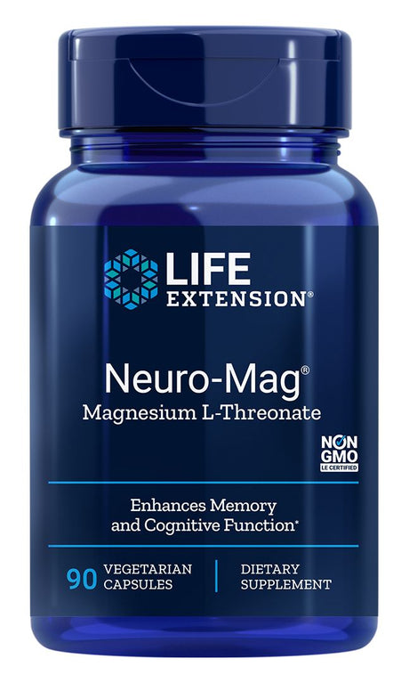 Life Extension Neuro-Mag Magnesium L-Threonate 90 vegetarian capsules