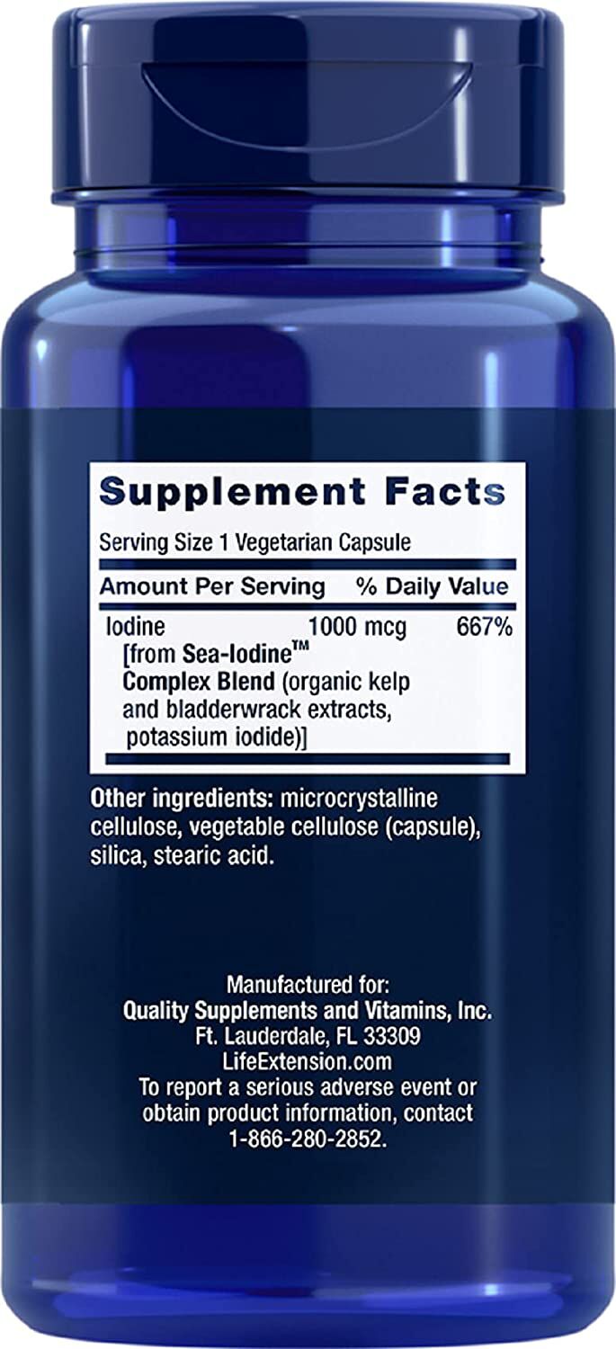 Life Extension Sea-Iodine 60 vegetarian capsules 