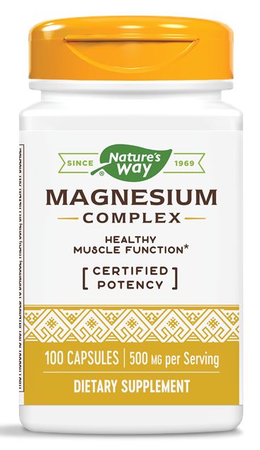 Nature's Way Magnesium Complex 100 capsules 
