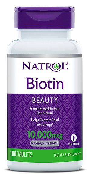Natrol Biotin 100 tablets 