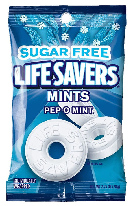 Wrigley's Sugar Free Life Savers - 2.75 oz / Pep-O-Mint