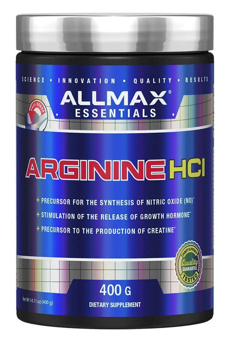 AllMax Nutrition Arginine HCl - 400 g (14 oz)