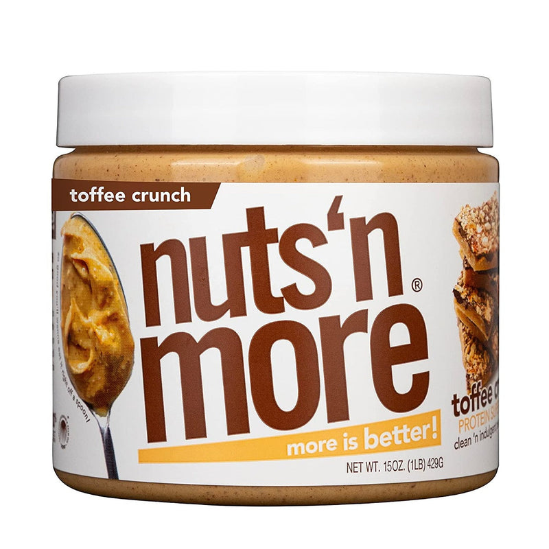 Nuts 'n More Protein Peanut Spread, Toffee Crunch 16 oz. 