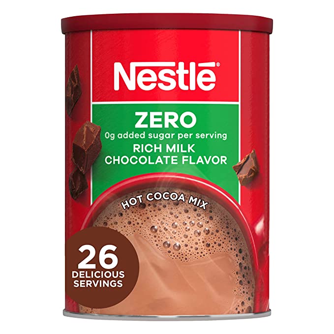 Nestle Zero Added Sugar Hot Cocoa Mix 7.33 oz 