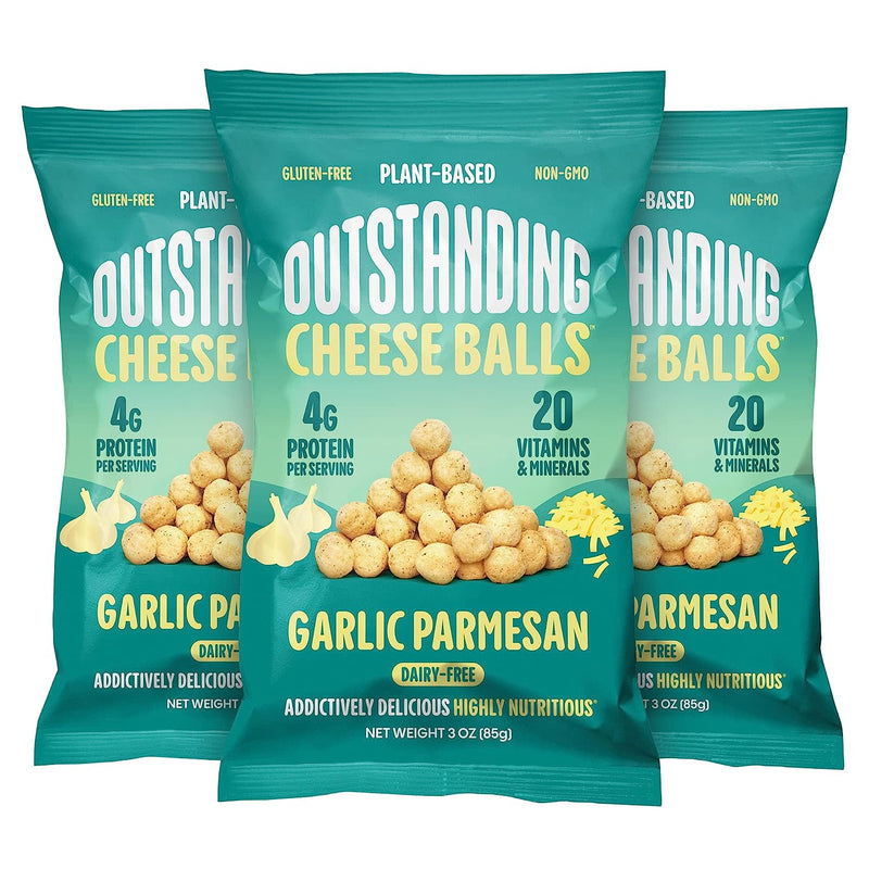 Cheese Balls by Outstanding Foods - Plant Based & Dairy-Free! 