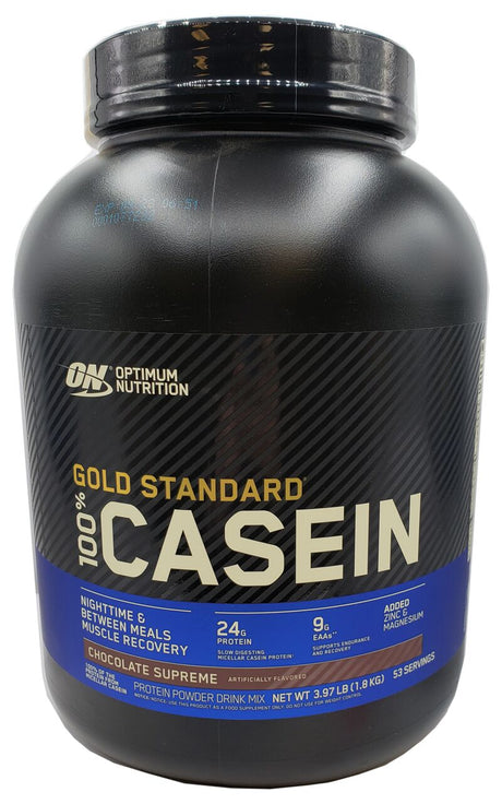 Optimum Nutrition Proteína 100% Caseína Gold Standard - Chocolate supremo, 1.8 kg.
