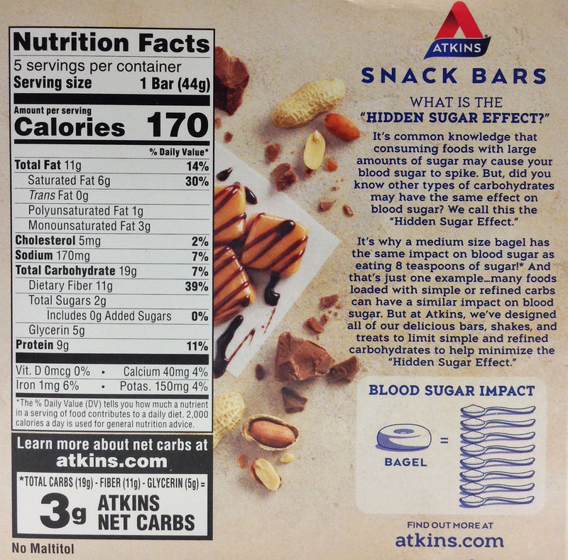 Atkins Nutritionals Snack Bars