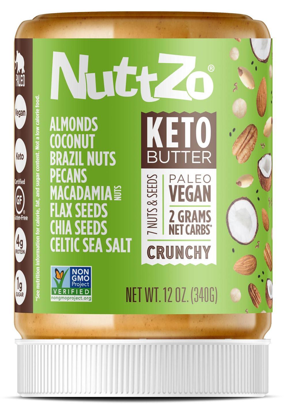 Nuttzo Keto Butter 12 oz.