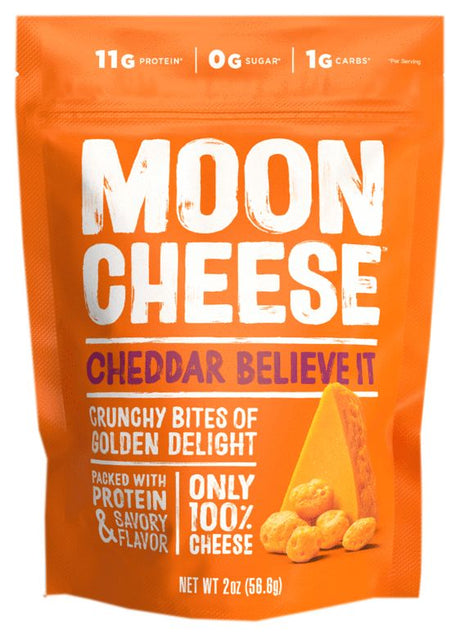 Moon Cheese Snacks - Cheddar Believe It / 1 Bag