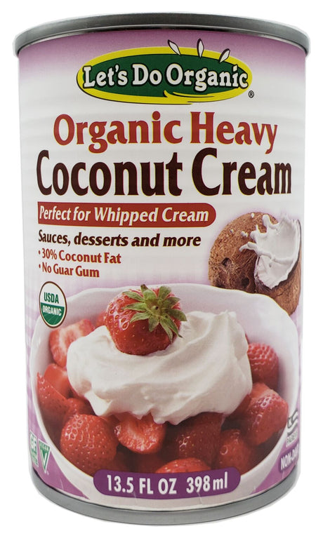 Let's Do Organic Organic Heavy Coconut Cream 13.5 oz.