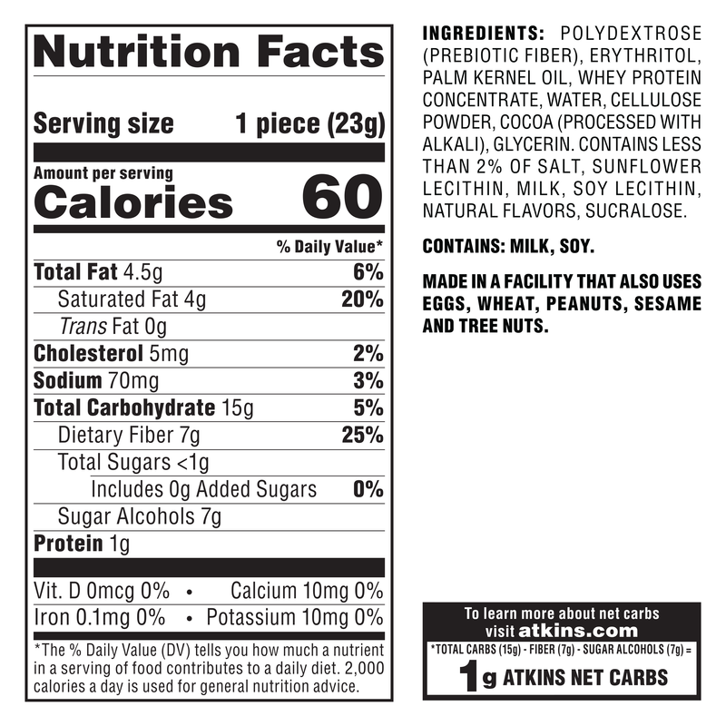 Atkins Nutritionals Endulge Candy Bars