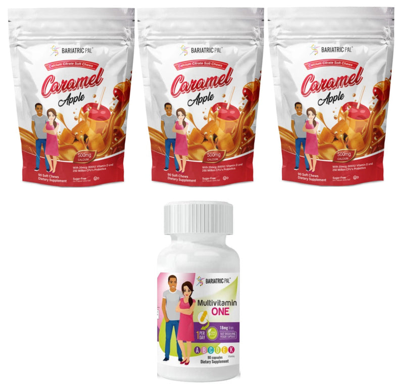 Gastric Bypass Complete Bariatric Vitamin Pack by BariatricPal - Capsules 
