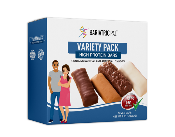 BariatricPal High Protein Bars - Variety Pack 