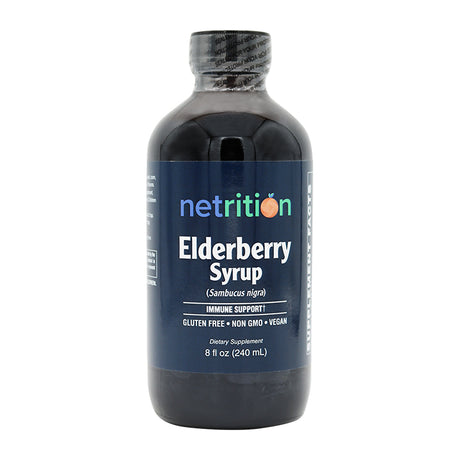 Elderberry Extract Liquid 8oz by Netrition