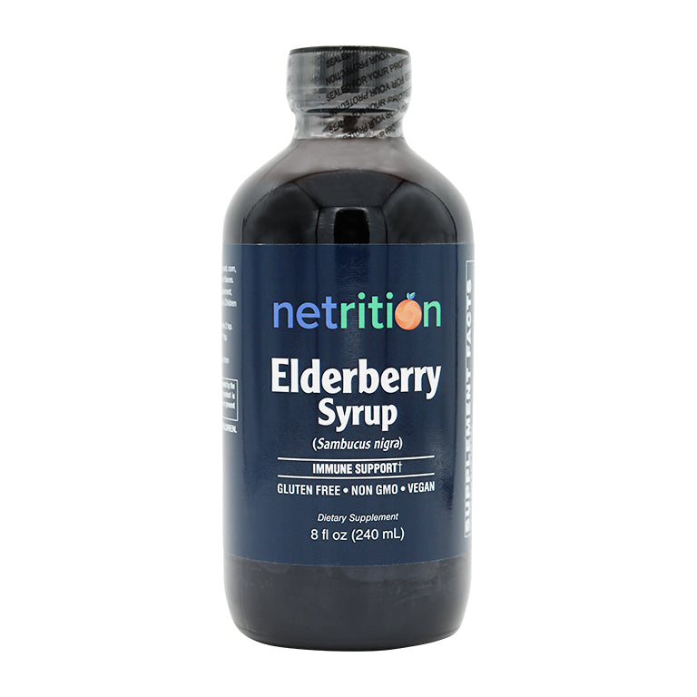 Elderberry Extract Liquid  8oz by Netrition 
