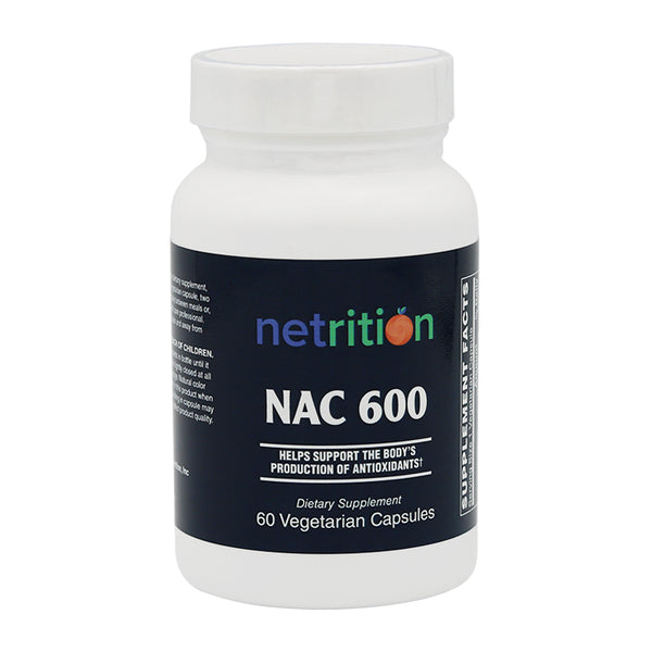NAC - N-acetyl-L-cysteine by Netrition 